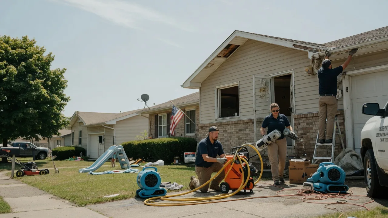 Water Damage Restoration in Hye, TX near me